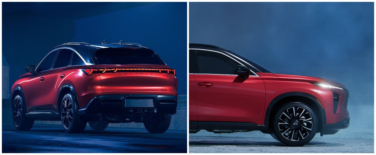 شكل انفينيتي qx65 2027 الخارجي
